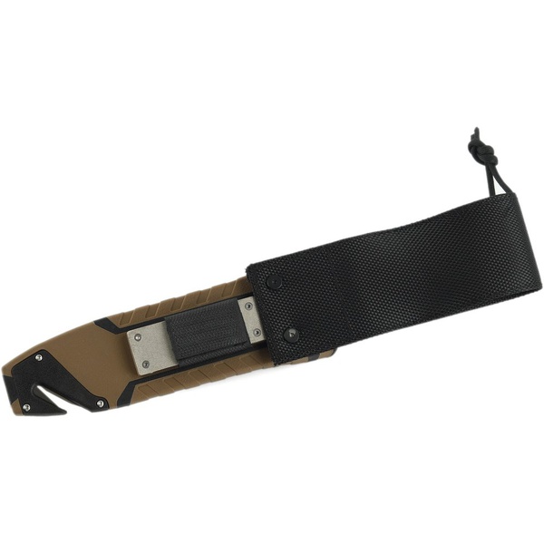 Нож Ganzo G8012V2 DY (с паракордом) коричневый