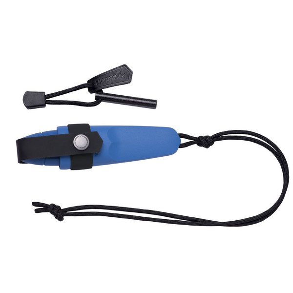 Нож Morakniv Eldris (ножны, шнурок, огниво) синий