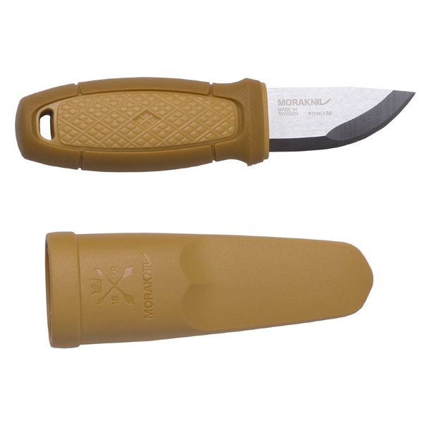 Нож Morakniv Eldris (ножны, шнурок, огниво) желтый