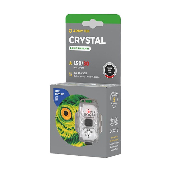 Мультифонарь ArmyTek Crystal красный