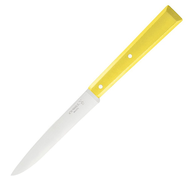 Нож столовый Opinel №125 желтый
