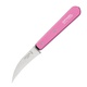 Нож для чистки овощей Opinel №114 (блистер) розовый. Фото 1