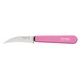 Нож для чистки овощей Opinel №114 (блистер) розовый. Фото 2