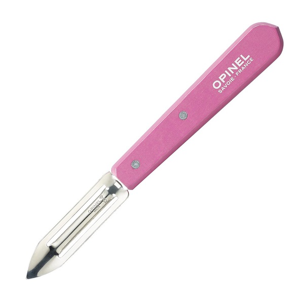 Нож для чистки овощей Opinel №115 (блистер) розовый