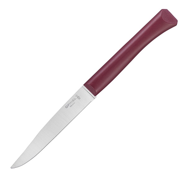 Нож столовый Opinel N°125 (полимерная ручка) темно-красный
