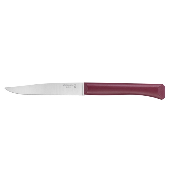 Нож столовый Opinel N°125 (полимерная ручка) темно-красный
