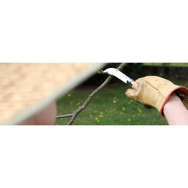 Нож садовый Opinel №8 (с изогнутым лезвием, блистер)