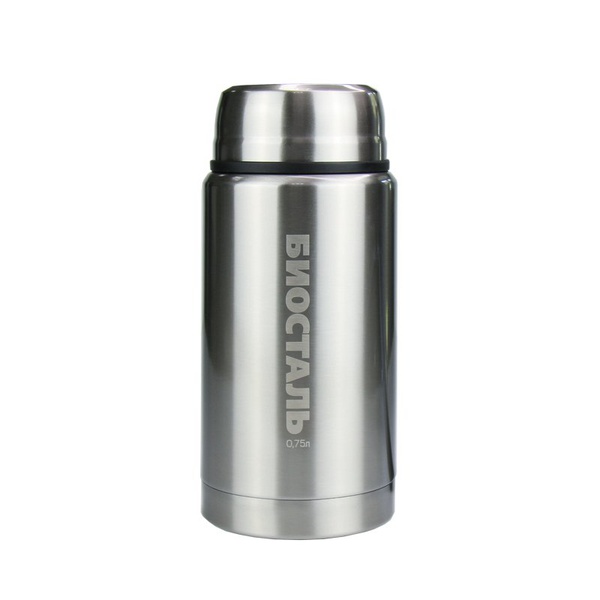 Термос Biostal NTS-750B (с термочехлом) стальной, 0,75 л
