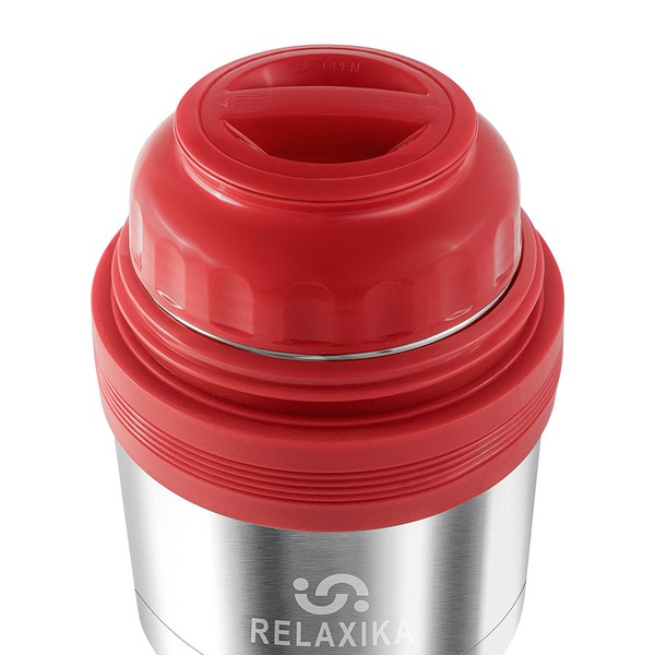 Термос Relaxika 201 (универсальный) стальной, 0,5 л