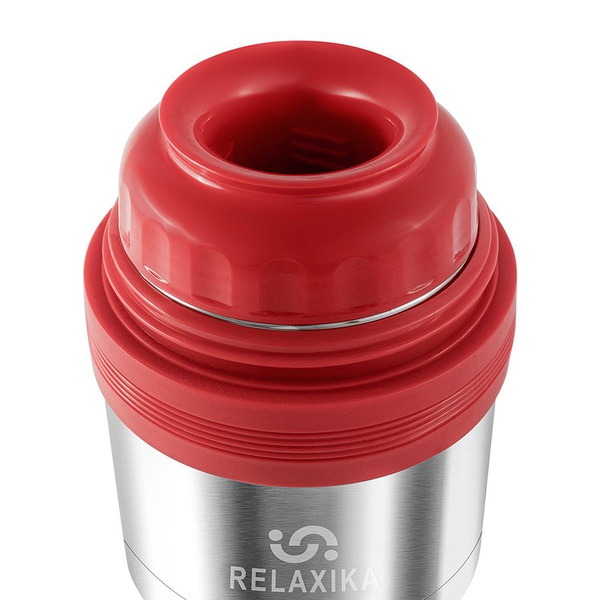 Термос Relaxika 201 (универсальный) стальной, 0,5 л
