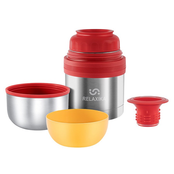 Термос Relaxika 201 (универсальный) стальной, 0,5 л