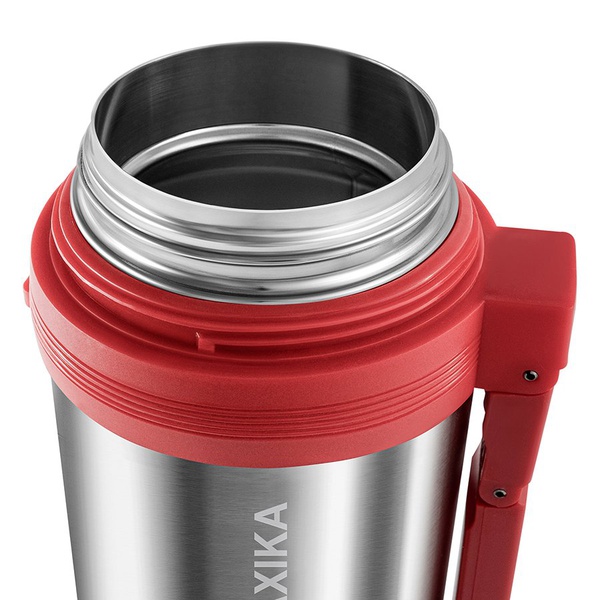 Термос Relaxika 201 (универсальный) стальной, 1 л