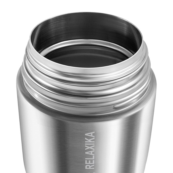 Термос Relaxika 301 (с термочехлом) стальной, 0,5 л