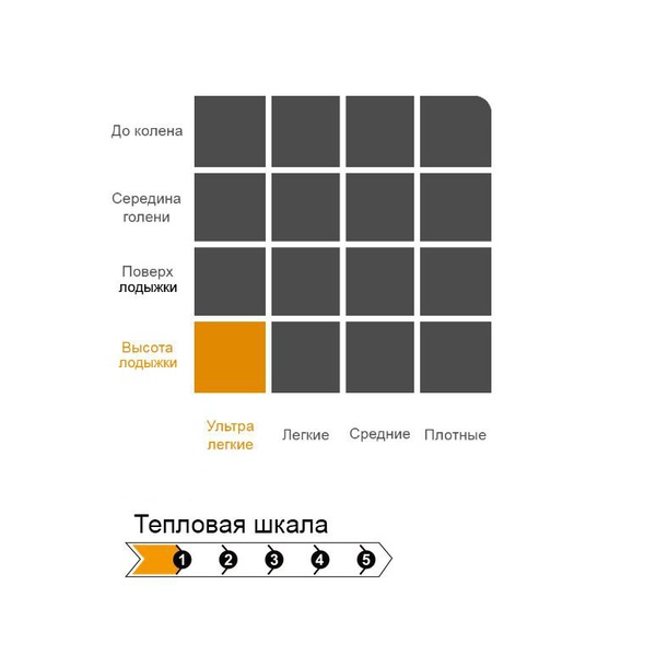 Носки водонепроницаемые Dexshell Thin