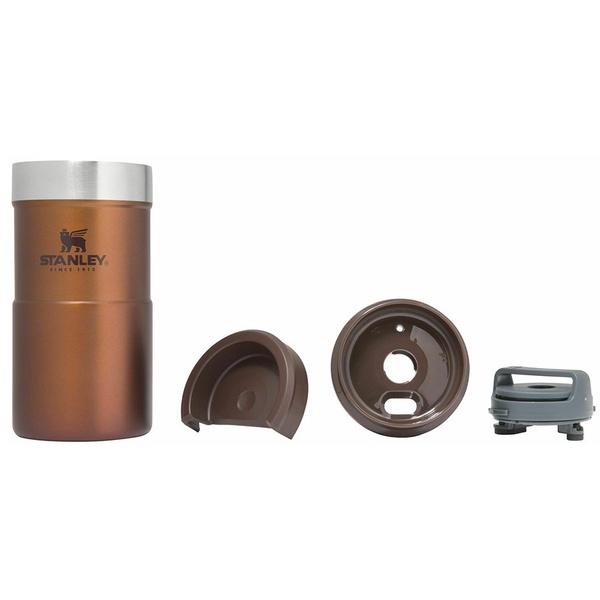 Термокружка Stanley Classic Neverleak тёмно-янтарный, 0,25 л