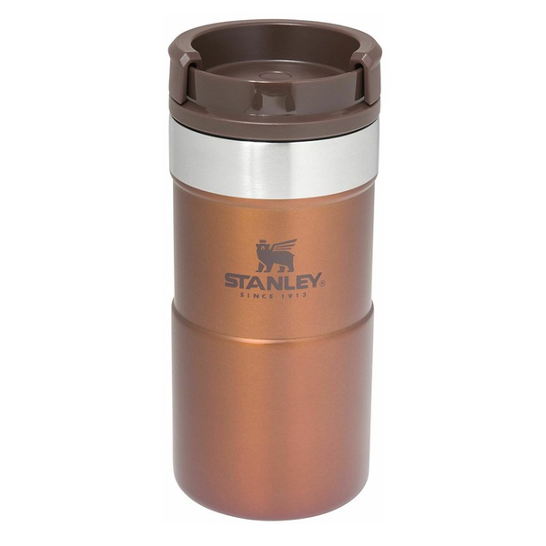Термокружка Stanley Classic Neverleak тёмно-янтарный, 0,25 л