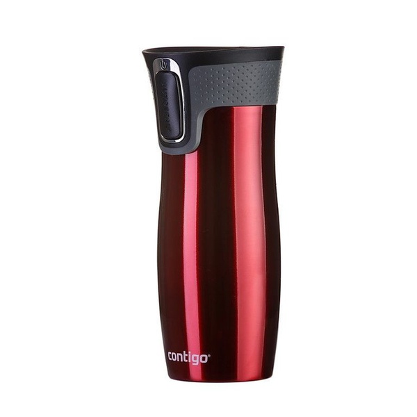 Термокружка Contigo West Loop красный, 0,47 л