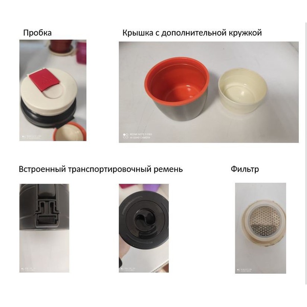 Термос Tramp Travel Line 2 л Чёрный