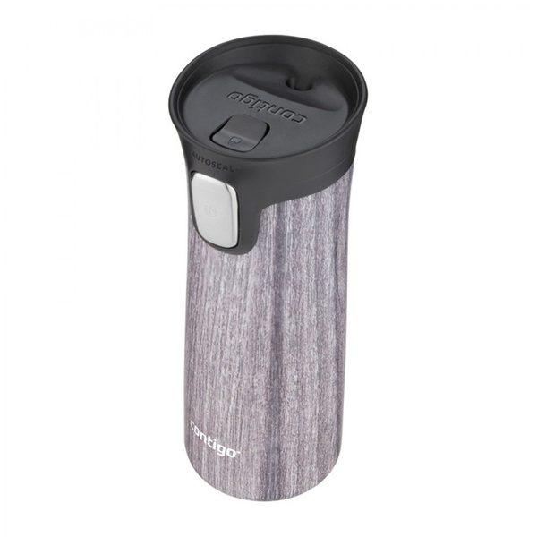 Термокружка Contigo Pinnacle Couture белое дерево, 0,42 л