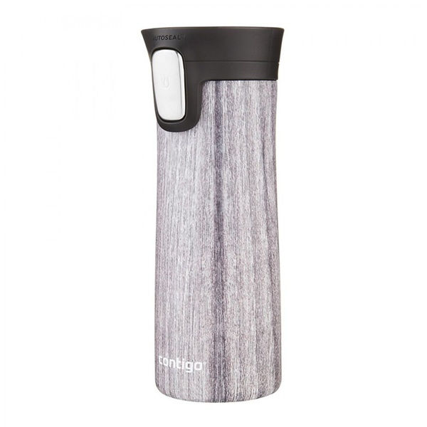 Термокружка Contigo Pinnacle Couture белое дерево, 0,42 л