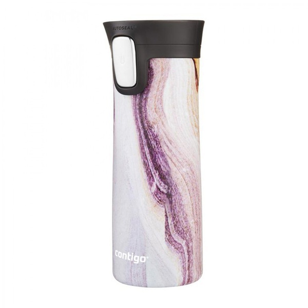 Термокружка Contigo Pinnacle Couture розовый мрамор, 0,42 л