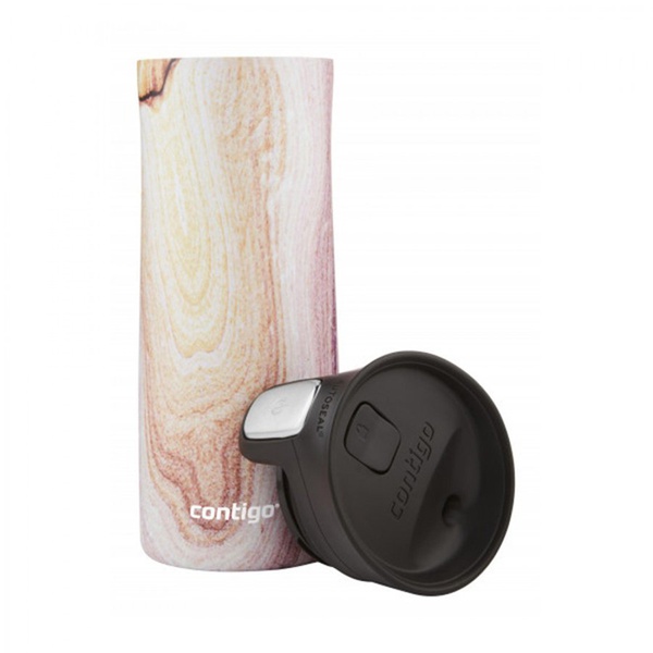 Термокружка Contigo Pinnacle Couture розовый мрамор, 0,42 л