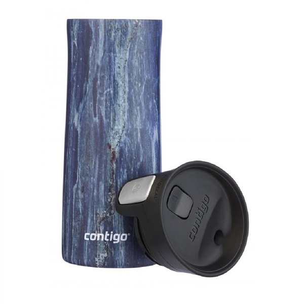Термокружка Contigo Pinnacle Couture синий, 0,42 л