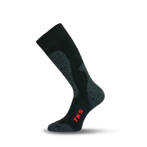 Термоноски Lasting TKS (polypropylene+nylon) тёмно-зелёный с серой вставкой, 834