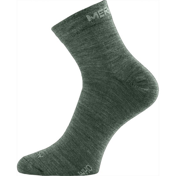 Термоноски треккинг Lasting WHO (wool) зелёный, 620