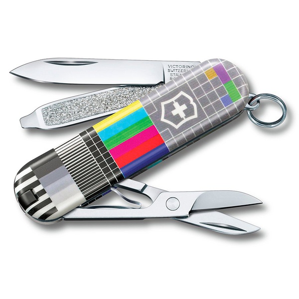 Нож-брелок Victorinox Classic LE 2021 retro tv