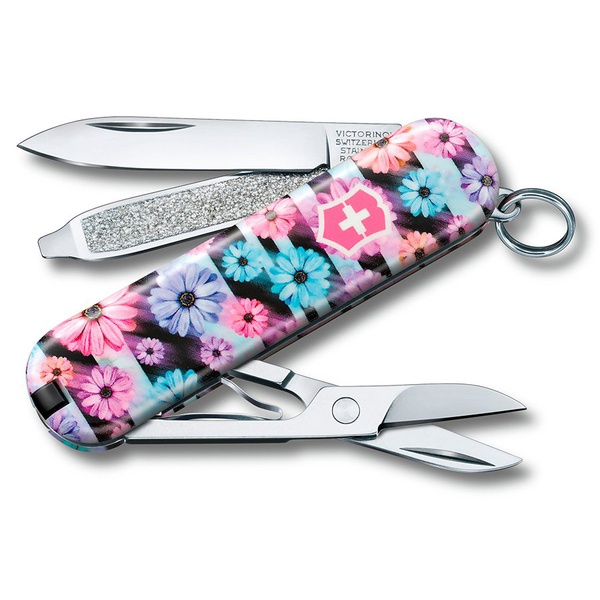 Нож-брелок Victorinox Classic LE 2021 dynamic floral
