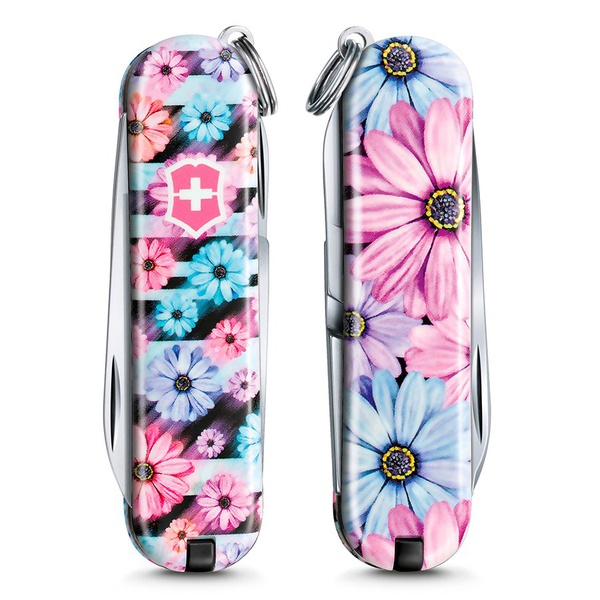 Нож-брелок Victorinox Classic LE 2021 dynamic floral