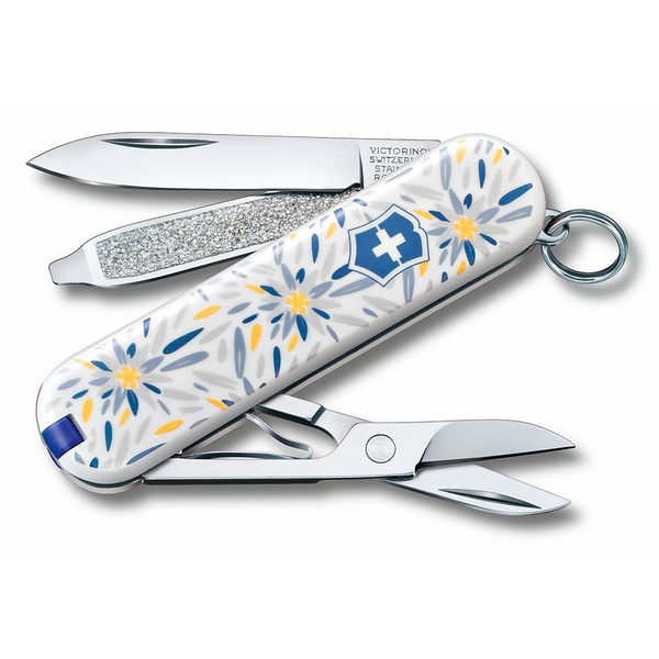 Нож-брелок Victorinox Classic LE 2021 alpine edelweiss