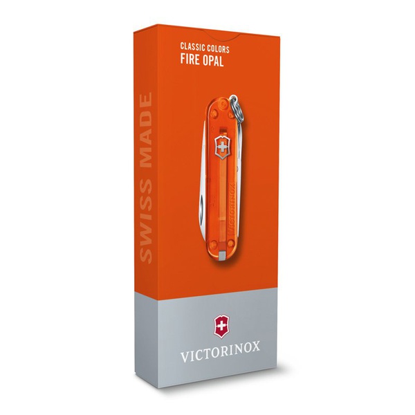 Нож-брелок Victorinox Classic SD Colors fire opal