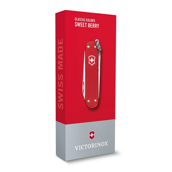 Нож-брелок Victorinox Classic SD Alox Colors sweet berry