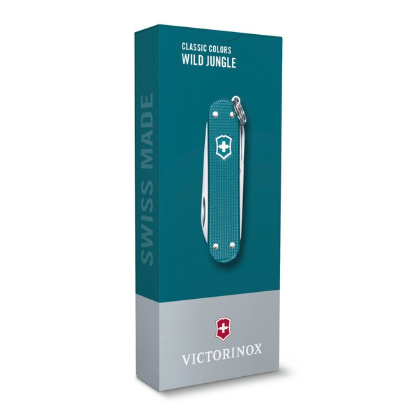 Нож-брелок Victorinox Classic SD Alox Colors wild jungle