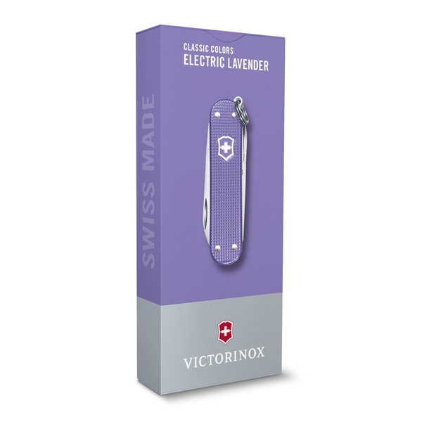 Нож-брелок Victorinox Classic SD Alox Colors electric lavender