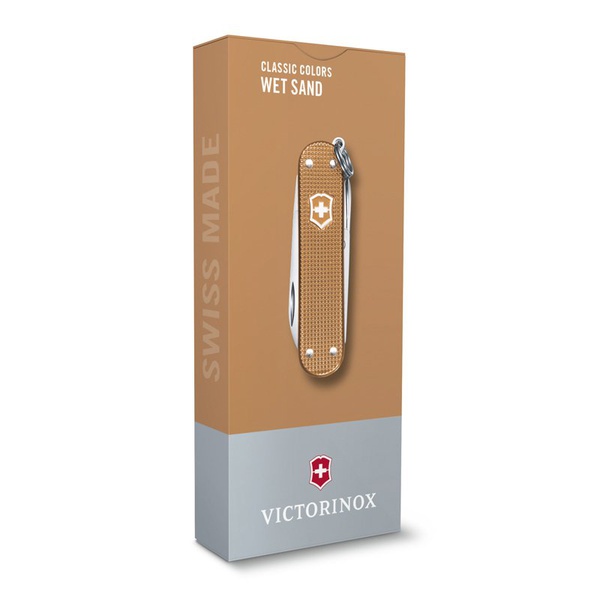Нож-брелок Victorinox Classic SD Alox Colors wet sand