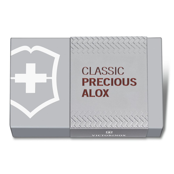 Нож-брелок Victorinox Classic SD Precious Alox (подар. упаковка) hazel brown