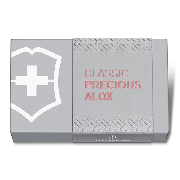 Нож-брелок Victorinox Classic SD Precious Alox (подар. упаковка) gentle rose
