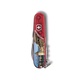 Нож Victorinox Climber (подар. упаковка) полупрозрачный красный, Luzern. Фото 3