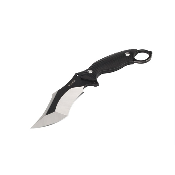 Нож с фиксированным лезвием Ruike F181-B1 черный/чернен.лезвие