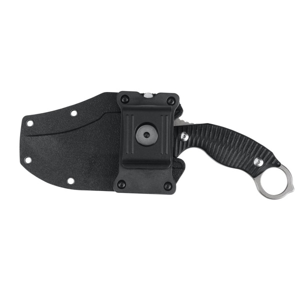 Нож с фиксированным лезвием Ruike F181-B1 черный/чернен.лезвие