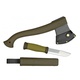 Набор Morakniv Outdoor Kit MG (нож Mora 2000 + топор) зеленый. Фото 1