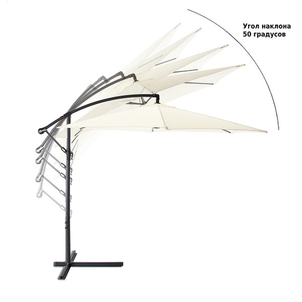 Зонт садовый Green Glade 6001 бежевый