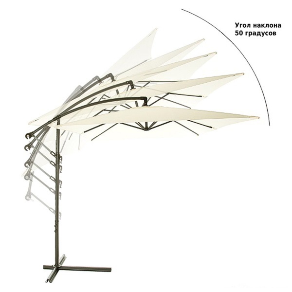 Зонт садовый Green Glade 6401 бежевый