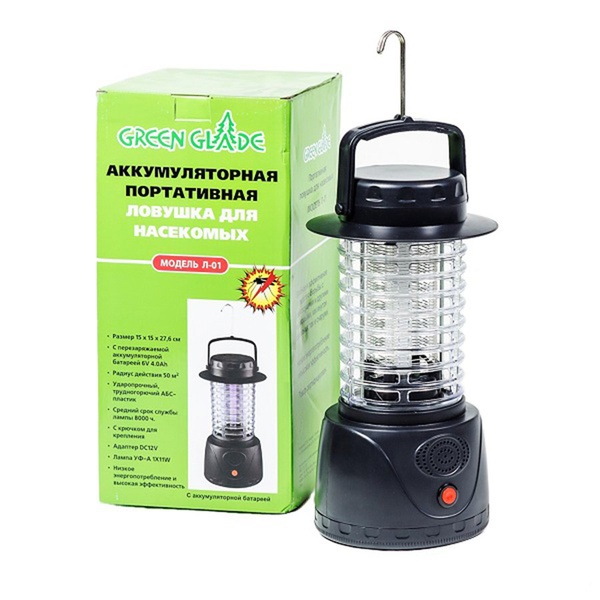 Ловушка для комаров Green Glade Л-1 (с аккумулятором)