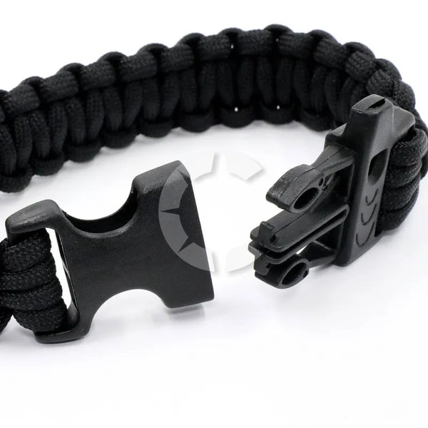 Браслет из паракорда Следопыт (со свистком) 26х2 см