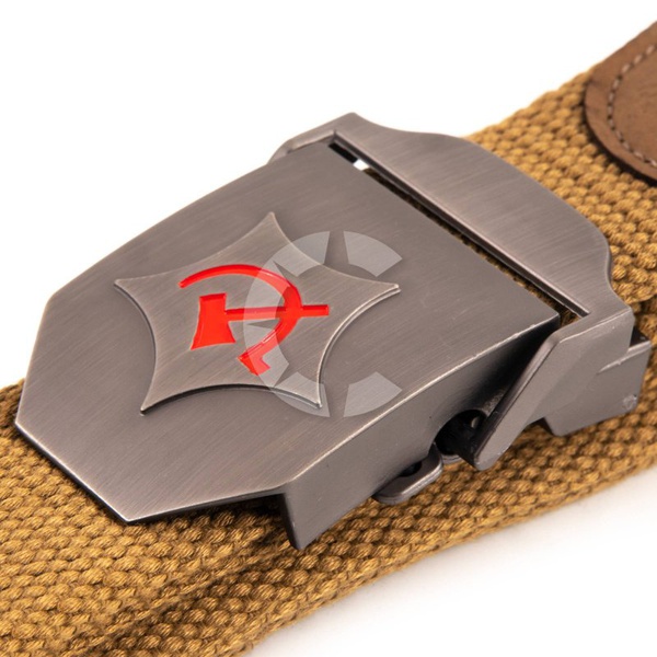 Ремень Следопыт хаки, Серп и  молот
