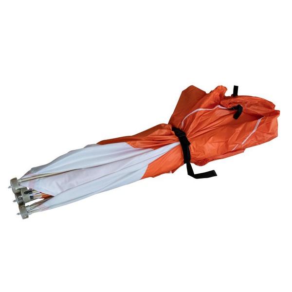 Палатка для зимней рыбалки Следопыт Куб 2,1х2,1 м бело-оранжевый